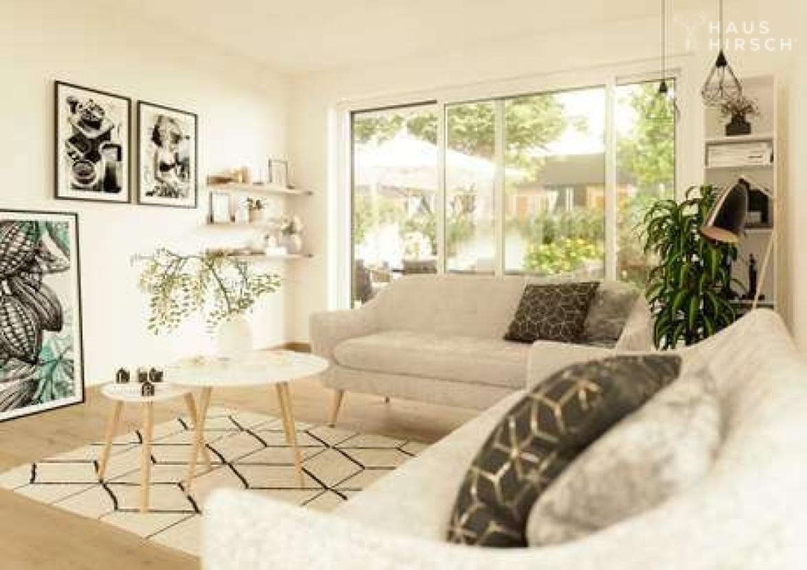 Wohnzimmer - Visualisierung (Beispieldarstellung)