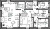 Grundriss DG Haus 1