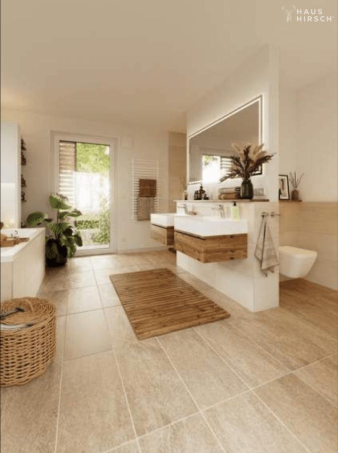 Badezimmer - Visualisierung (Beispieldarstellung)