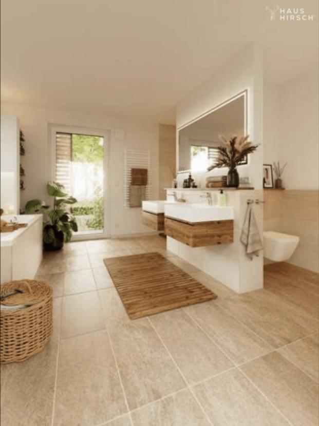 Badezimmer - Visualisierung (Beispieldarstellung)