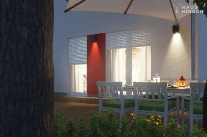 Terrasse am Abend - Visualisierung