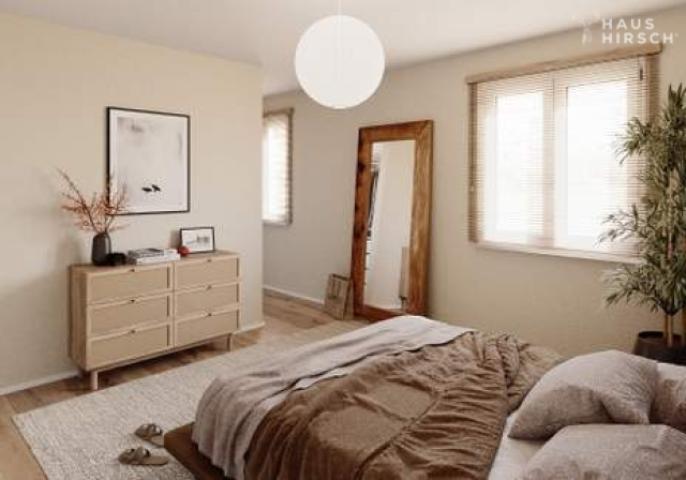 Schlafzimmer - Visualisierung (Beispieldarstellung)