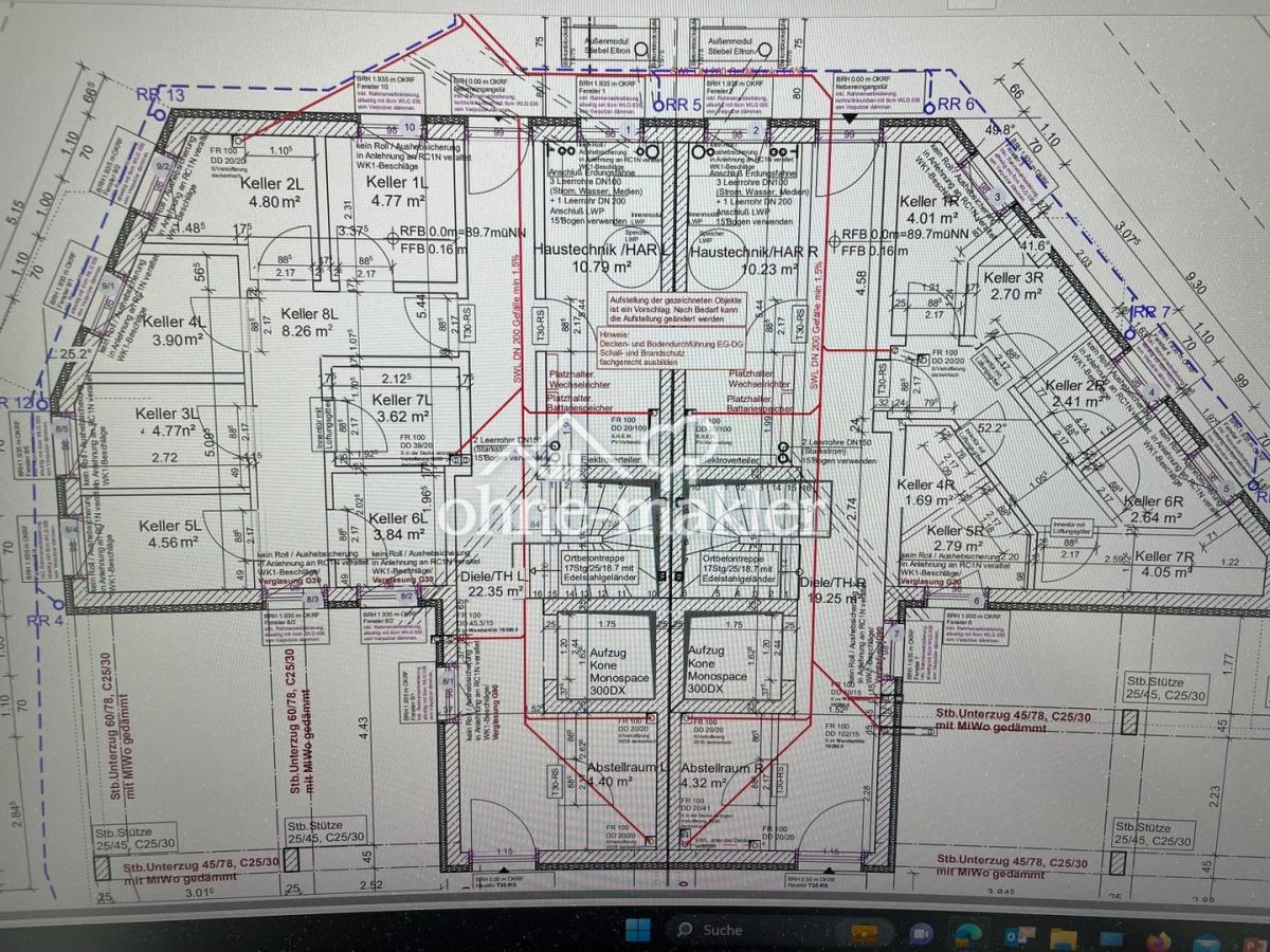 Kellerraumaufteilung Keller 1