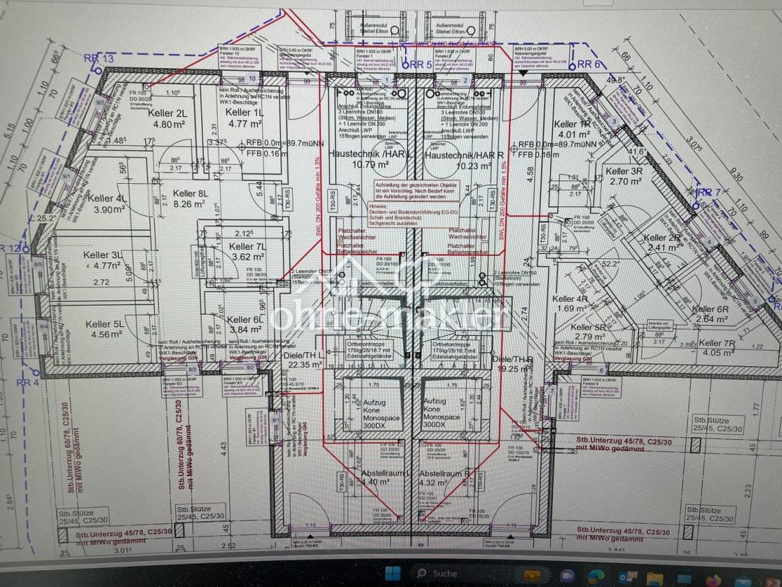 Kellerraumaufteilung Keller 1