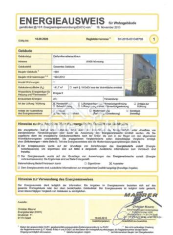 Energieausweis