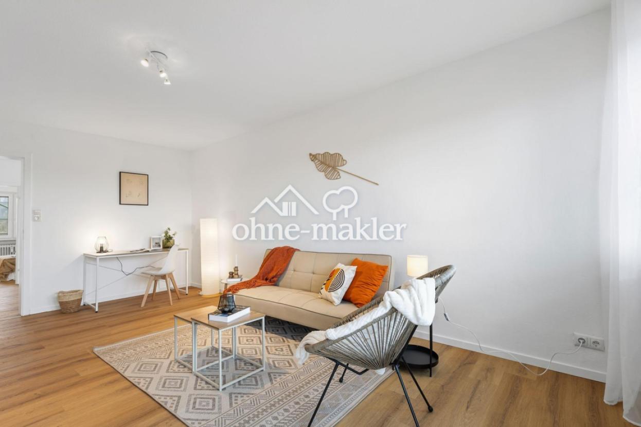 Wohnbereich- Musterwohnung