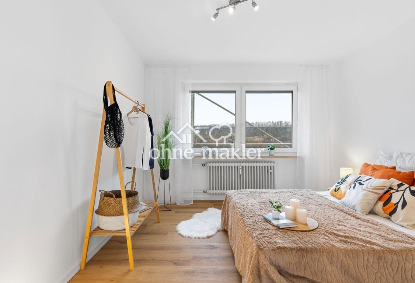 Schlafzimmer- Musterwohnung