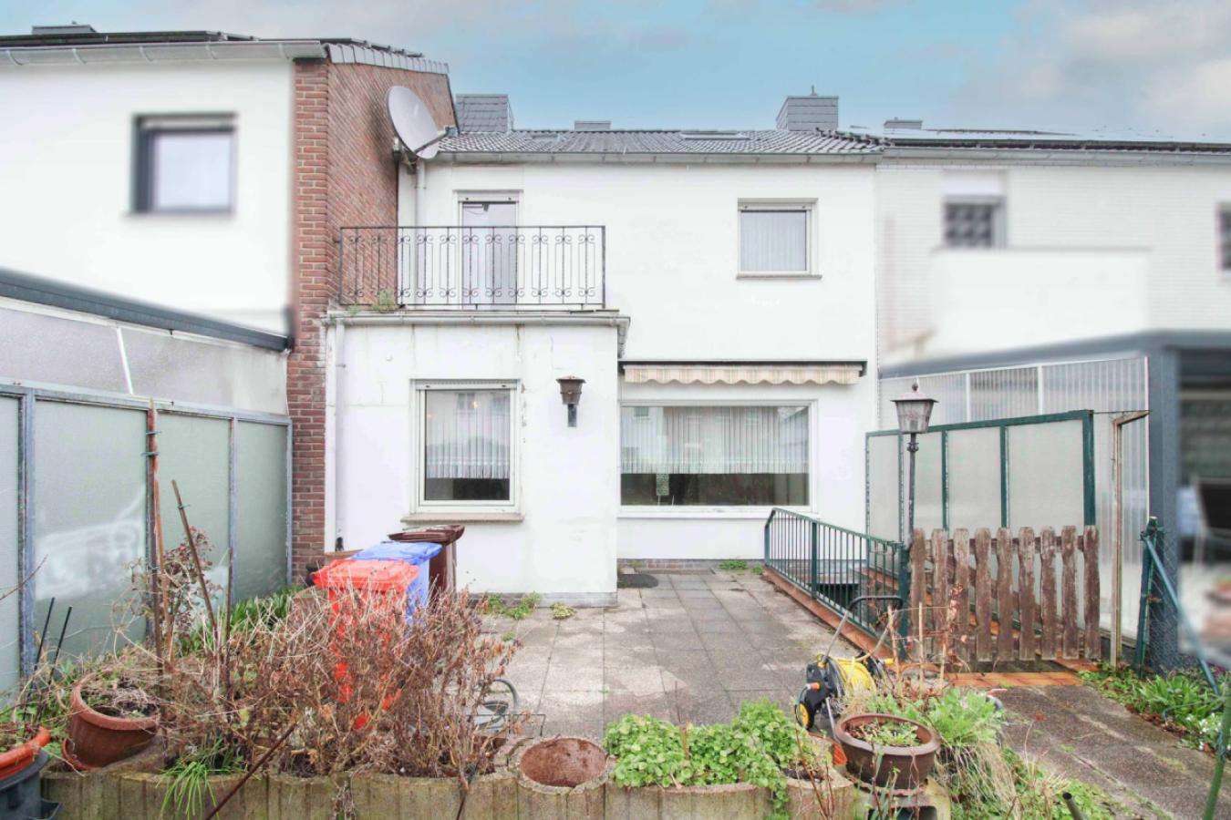 Rückseite vom Haus