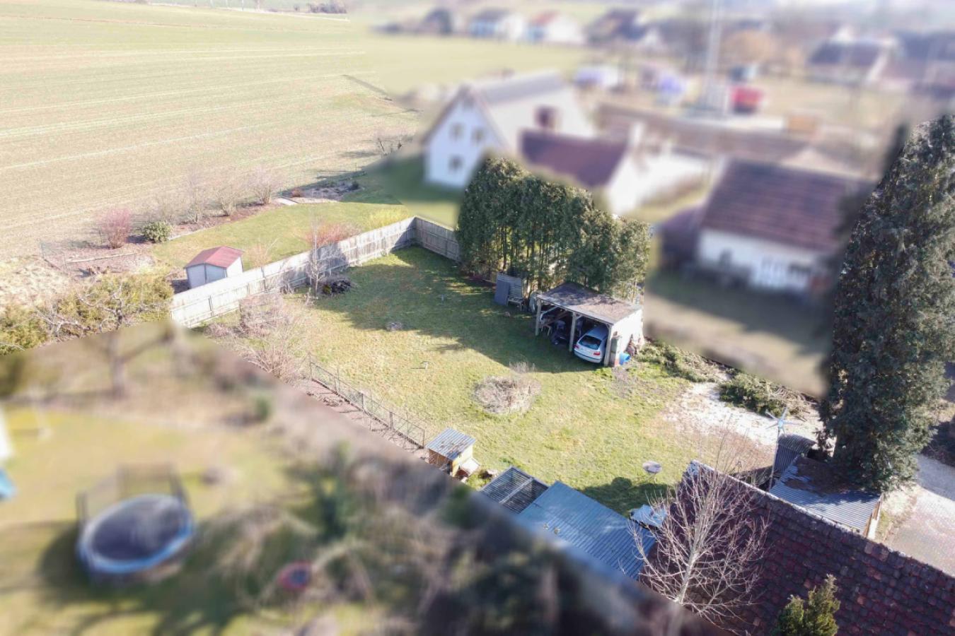 Grundstück Ansicht Nord