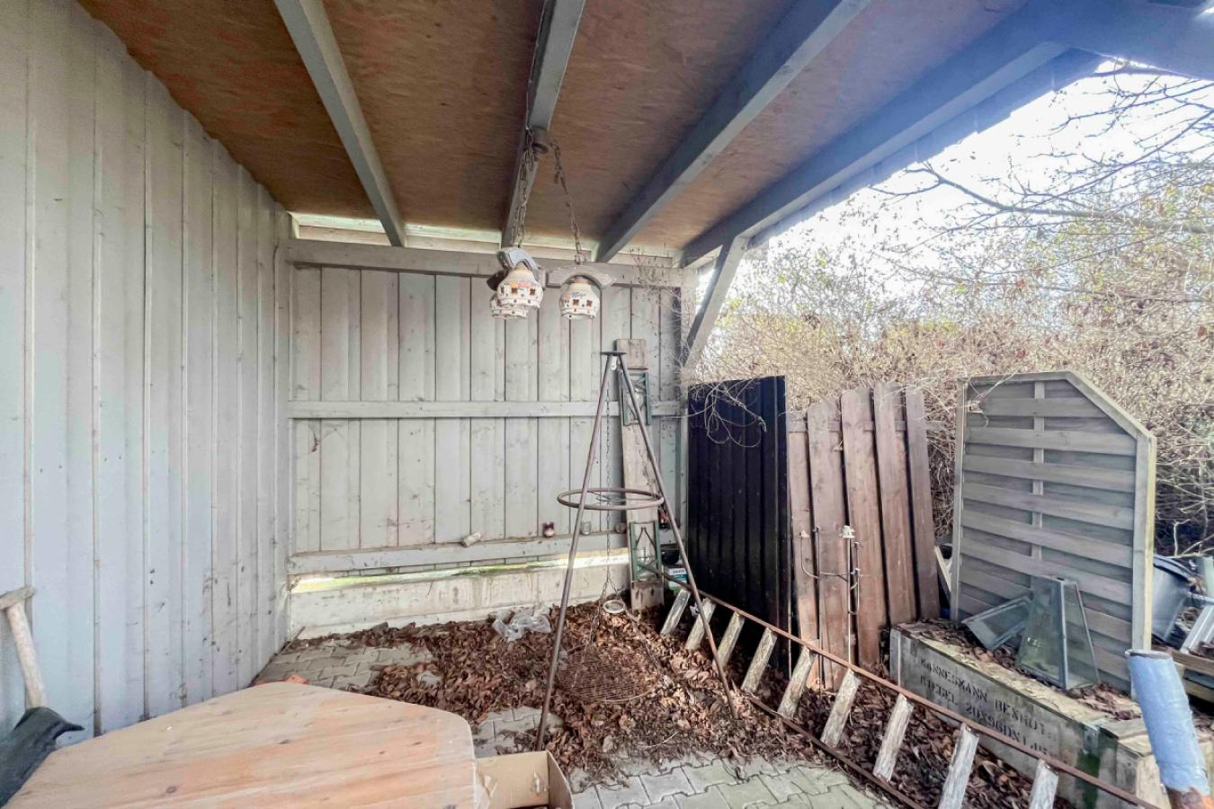 überdachte Terrasse