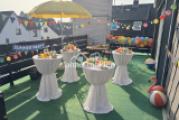 Party auf der Dachterrasse