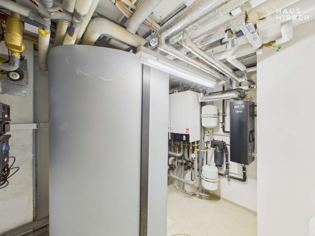 Neue Heizungsanlage im UG 