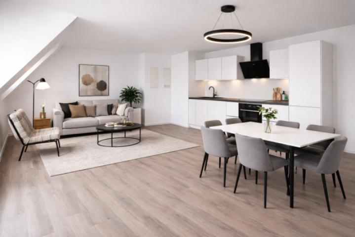 Möglicher Wohn- und Essbereich