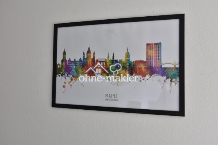 Wandbild Skyline Mainz