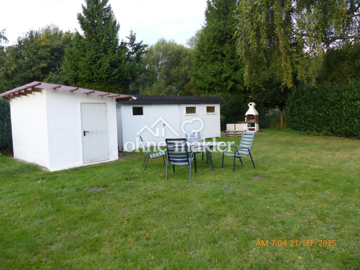 Ecke rund um den Grill-Kamin