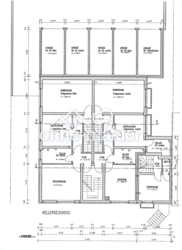 Zeichnung Haus_Untergeschoss