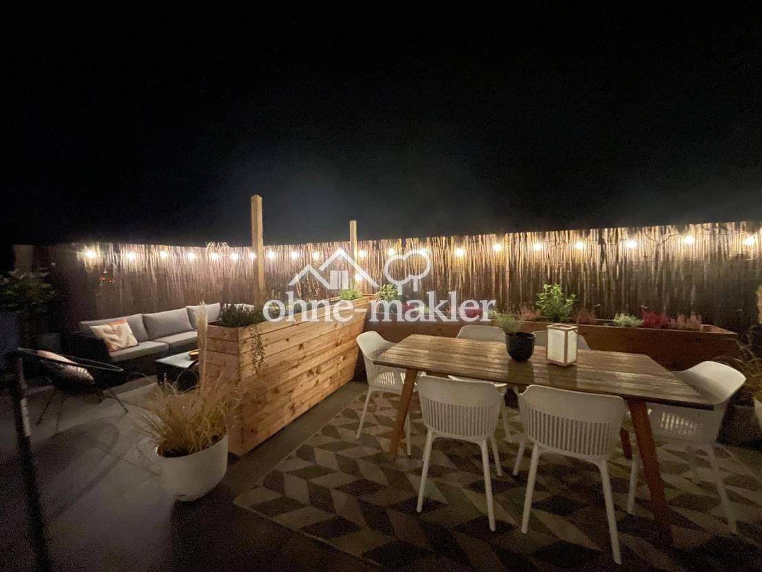 Terasse Abendstimmung