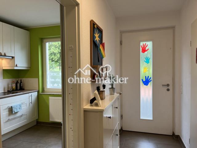 Blick auf Küche und Eingang