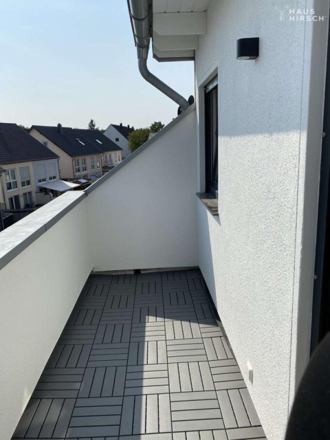 DG vermietete Wohnung - Balkon