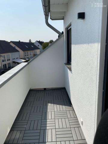 DG vermietete Wohnung - Balkon