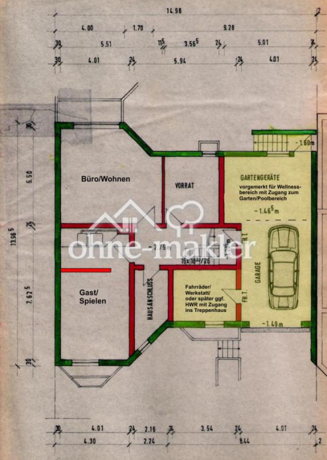 Kellergeschoß / Garage