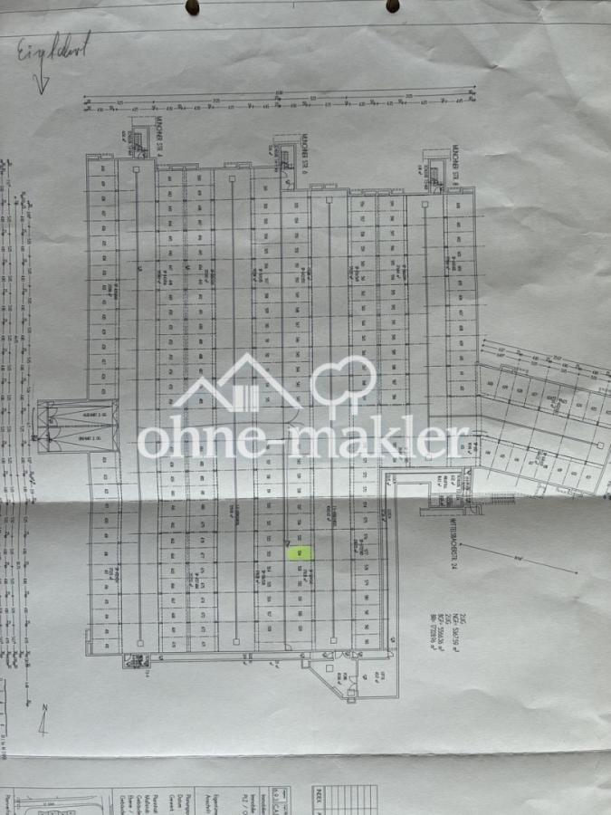 Grundriss Tiefgarage