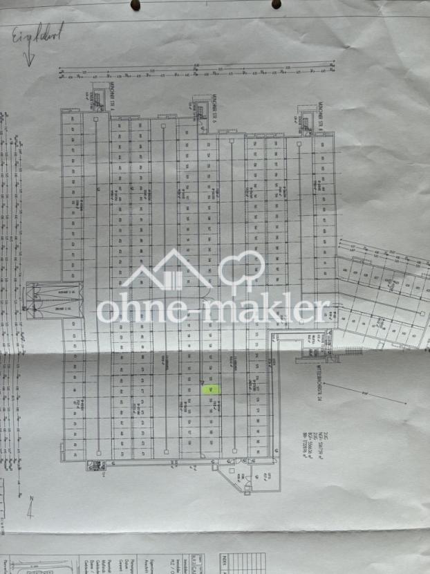 Grundriss Tiefgarage
