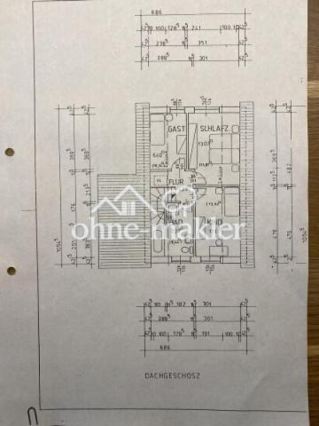 Grundriss Obergeschoss