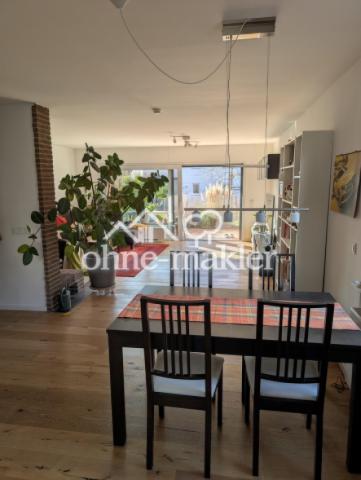 Essbereich, Blick in Garten