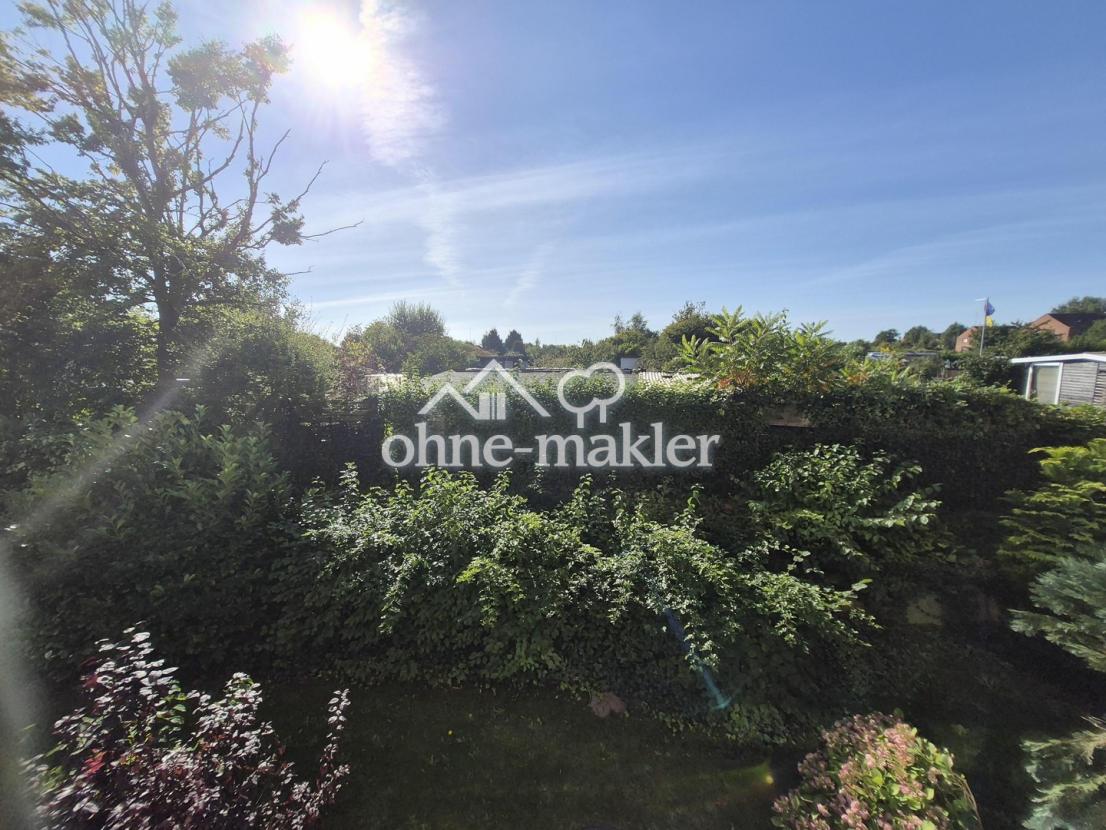 unverbauter Blick vom Balkon