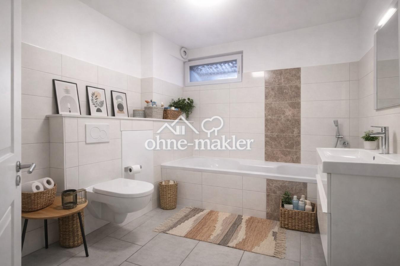 Vollbad m. Wanne Souterrain