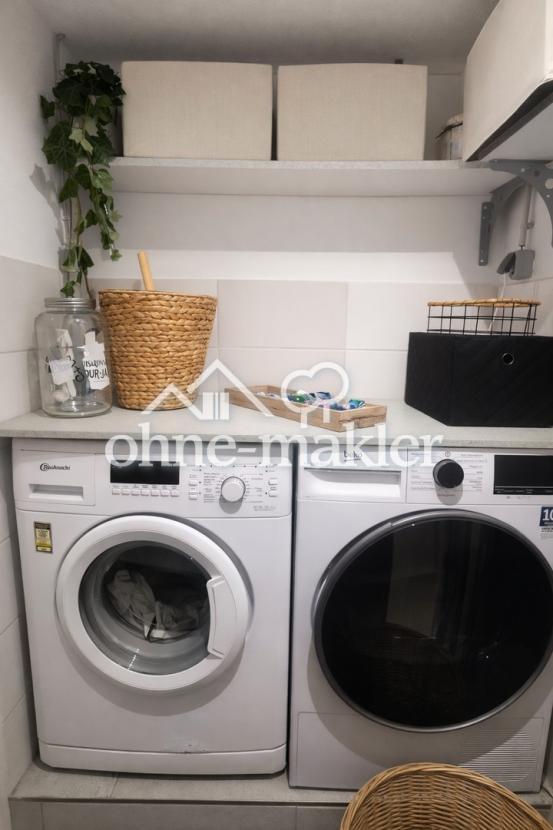 Raum f. Waschmaschine+Trockner