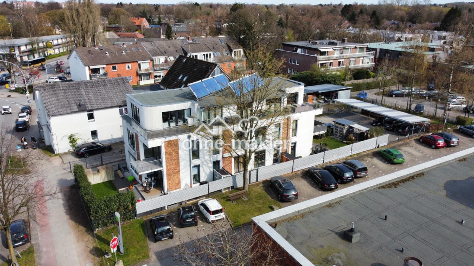 Vogelperspektive Gebäude