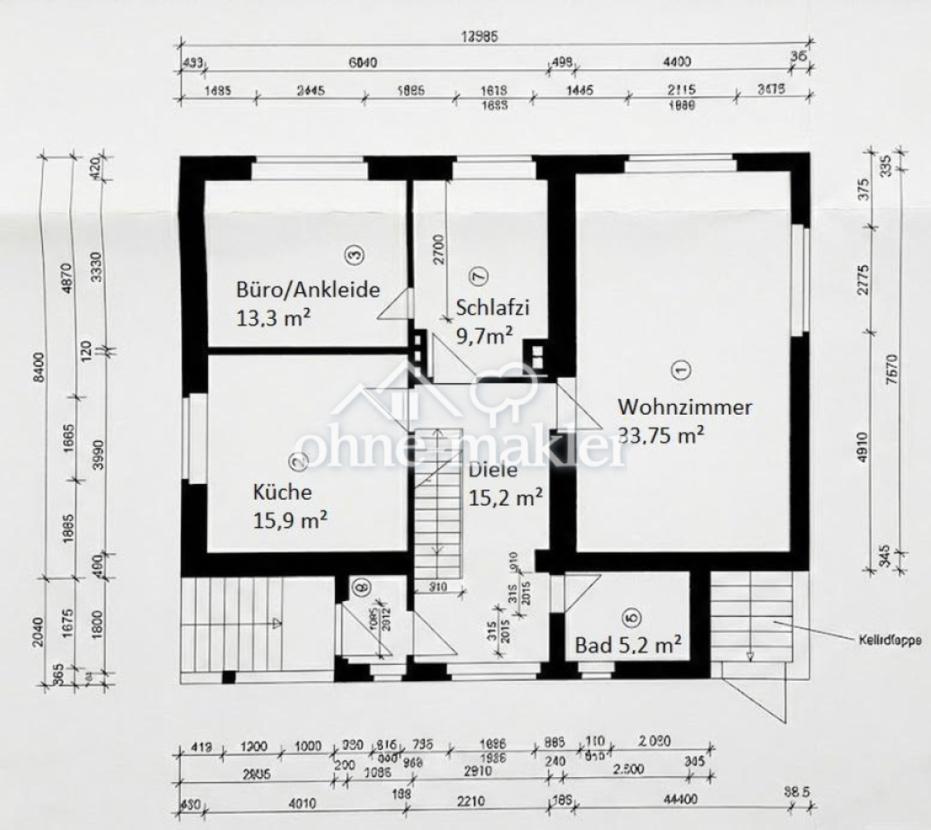 Grundriss Erdgeschoss