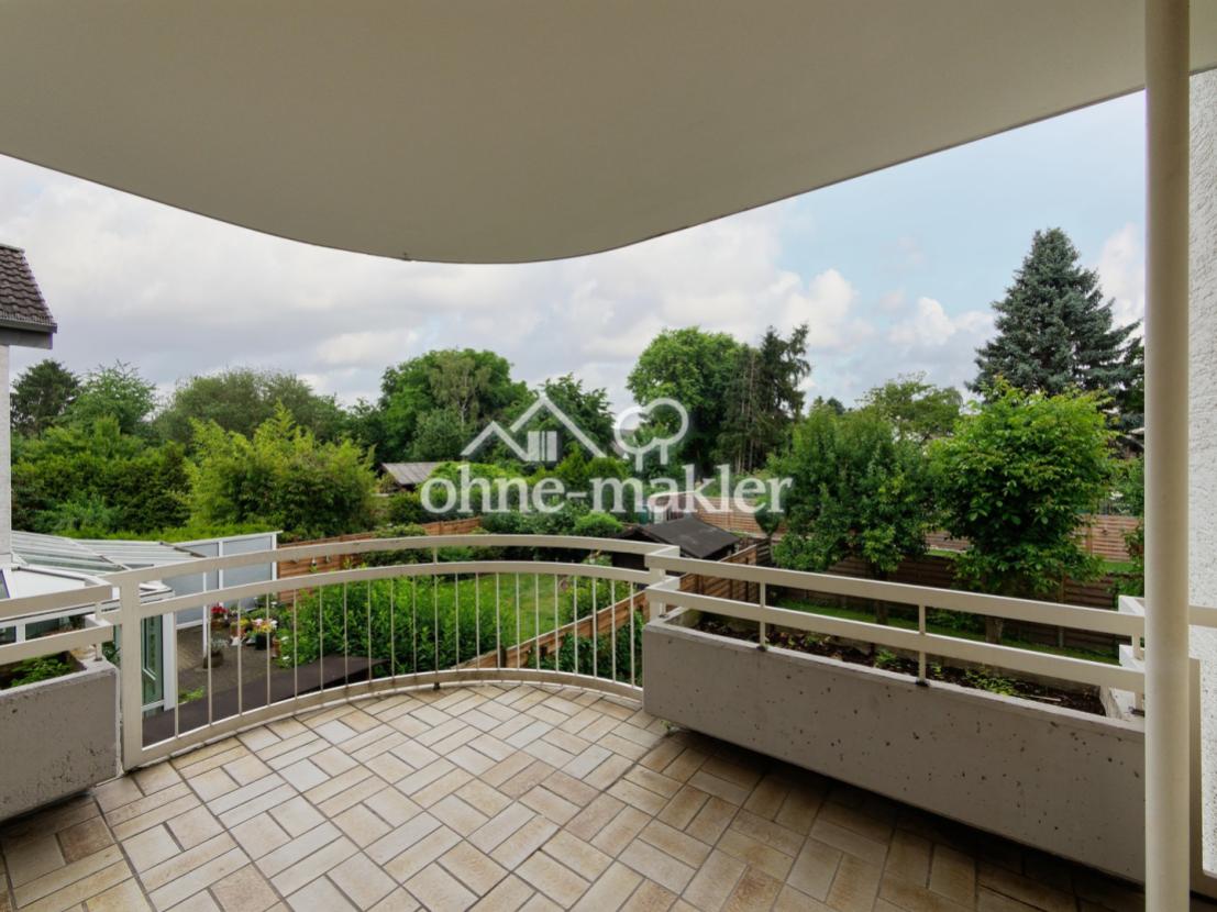 Balkon mit schönem Ausblick