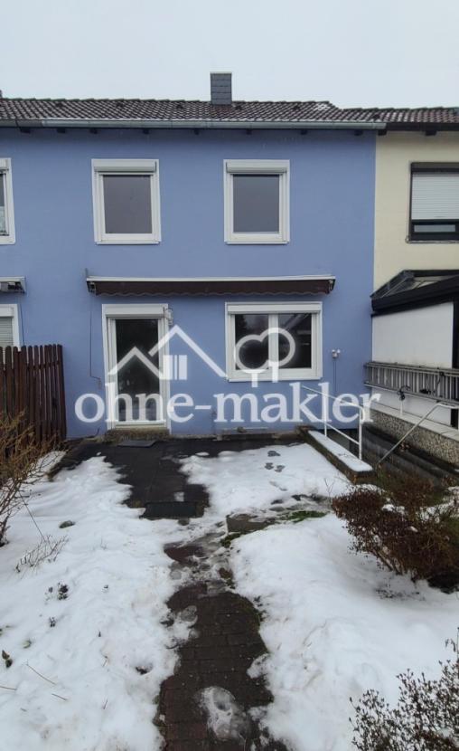 Hinterseite mit Terrasse