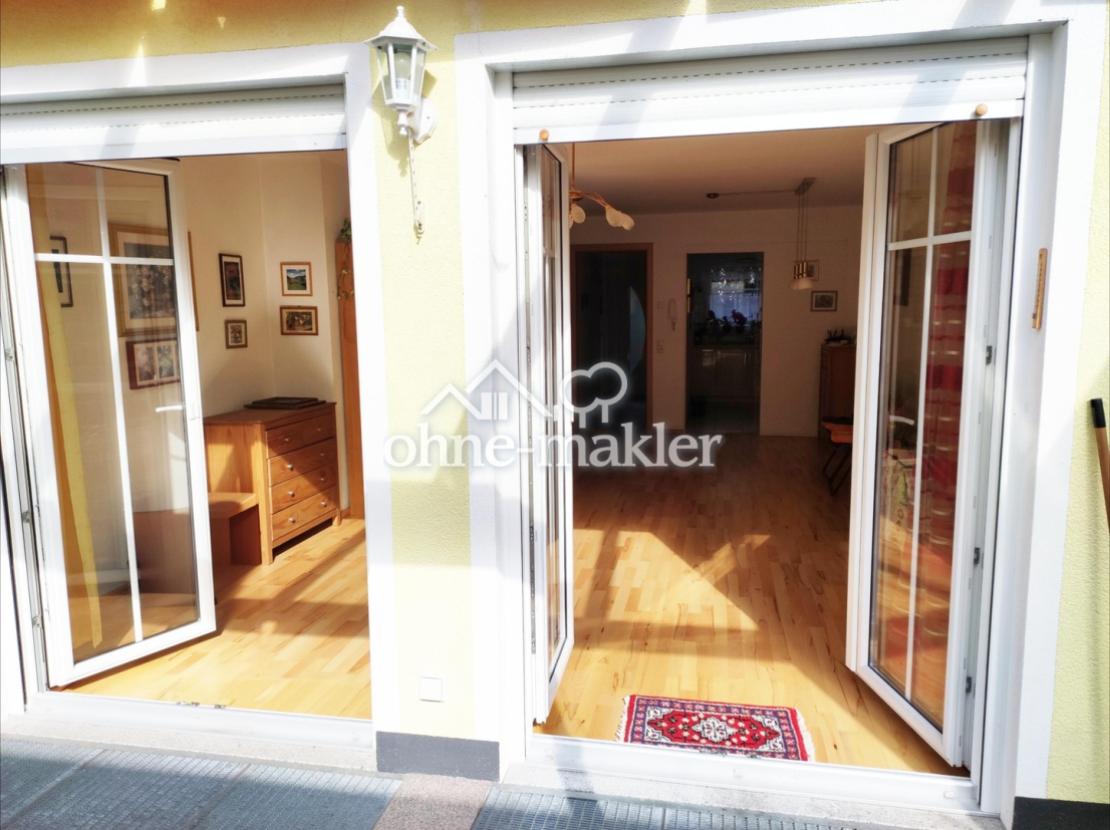 Wohnzimmer nach innen