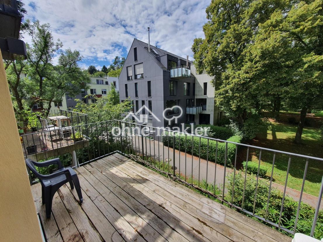 Balkon, Blick nach Süden