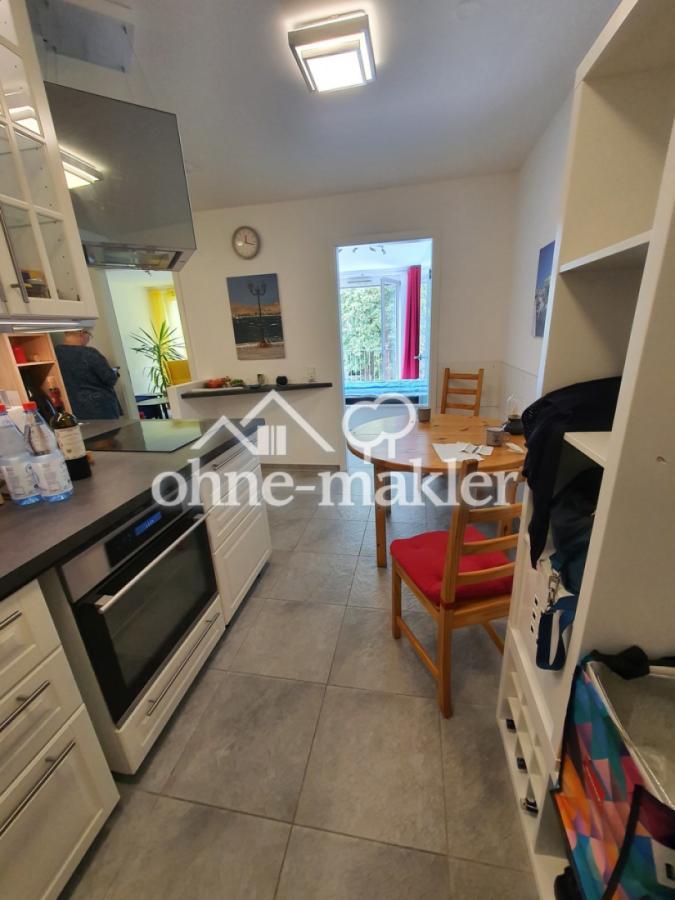 Küche, Blick zum Park