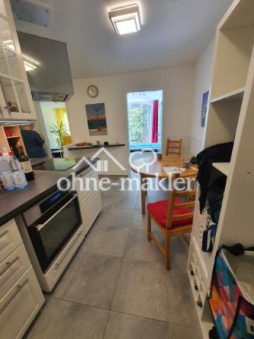 Küche, Blick zum Park