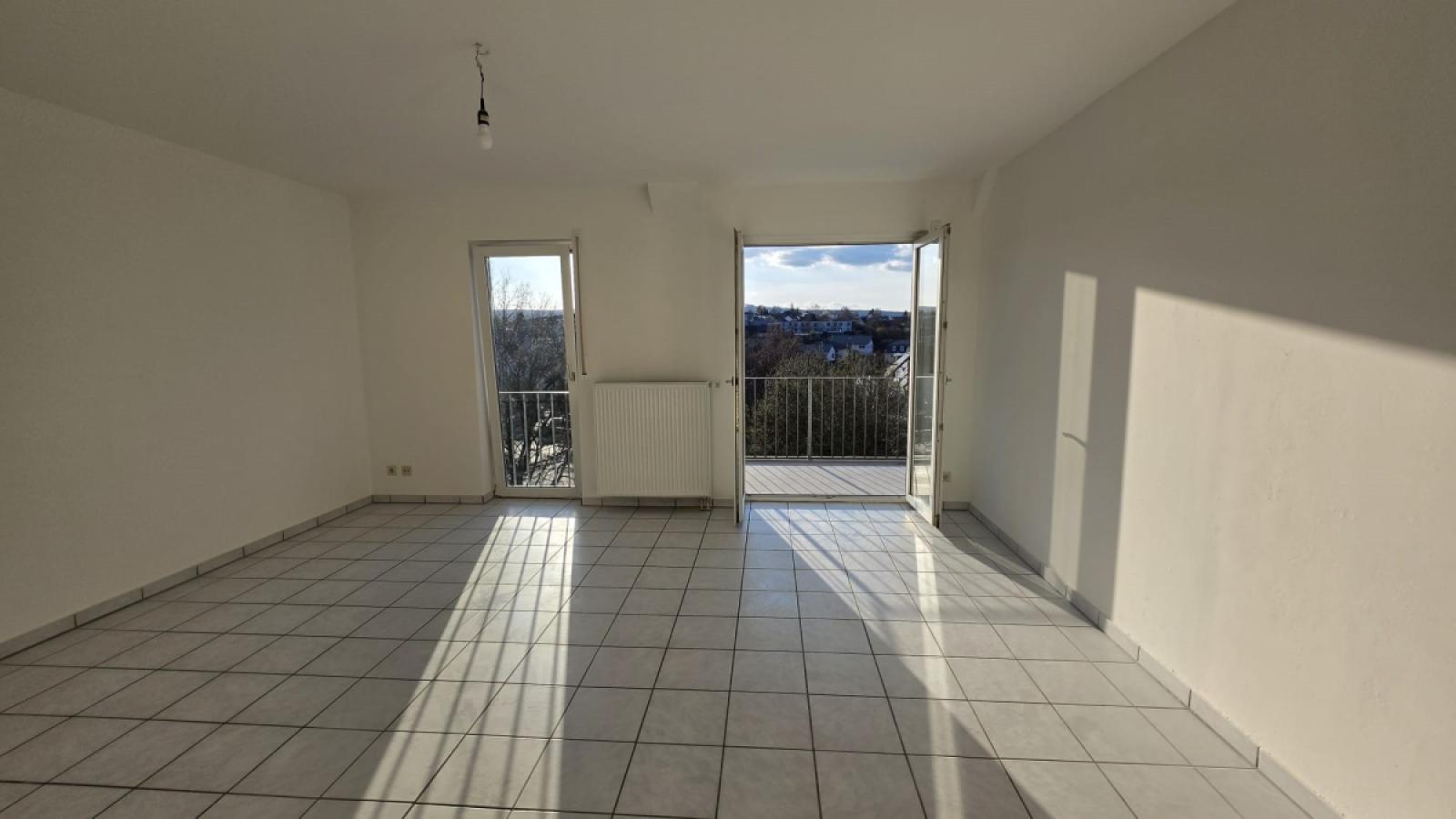 Wohnzimmer mit Panoramablick