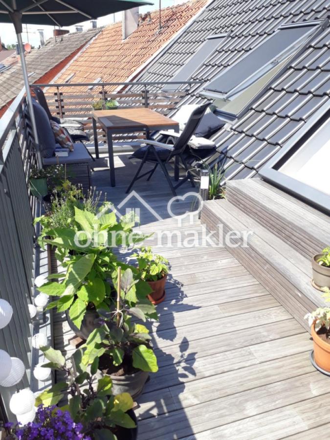 Dachterasse mit Sitzecke