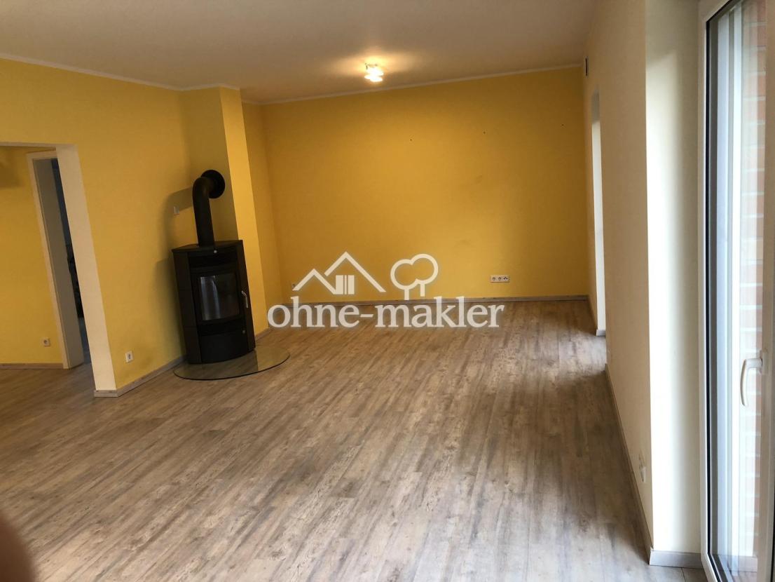 Wohnzimmer mit Kaminofen