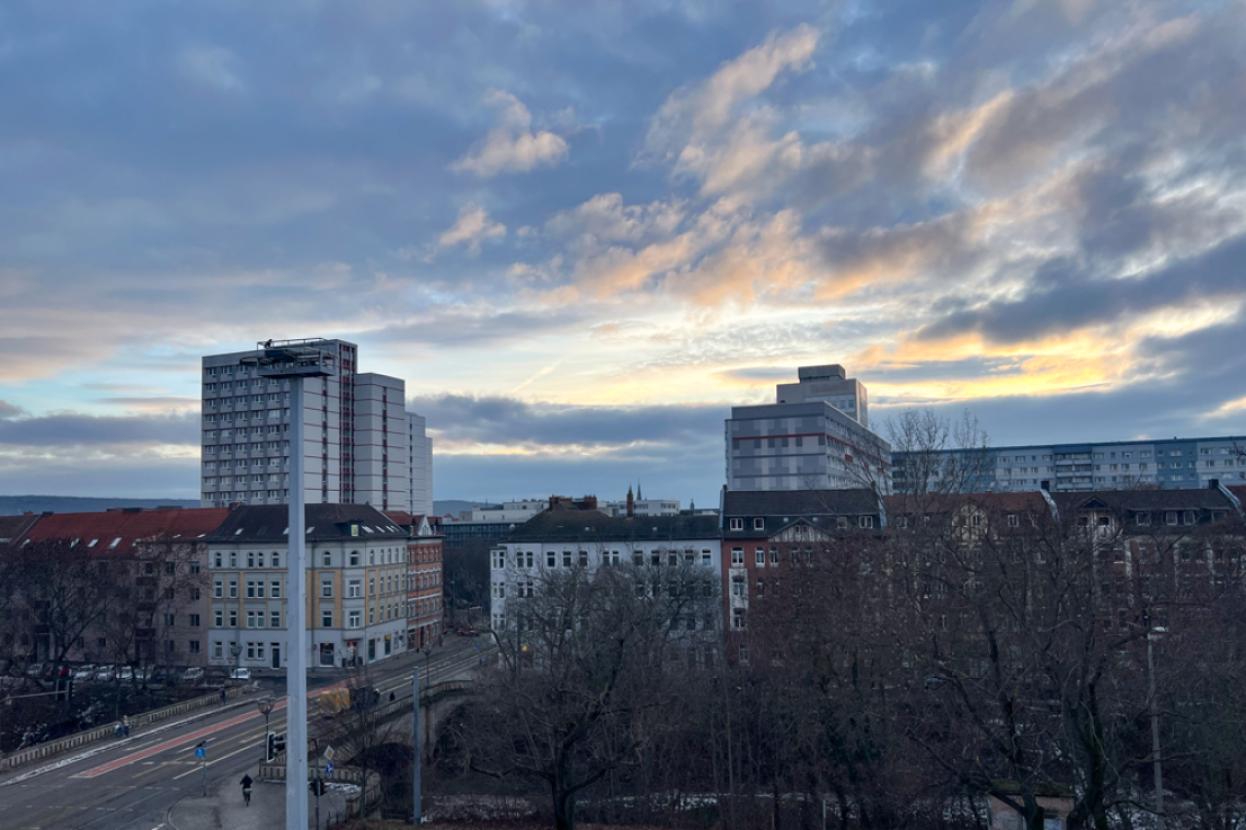 Abendstimmung - Blick zur Altstadt