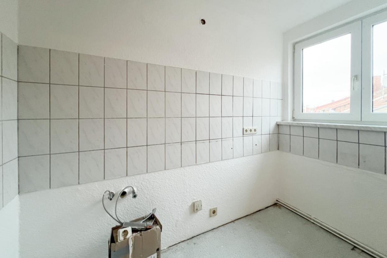 Kleine Tageslichtküche