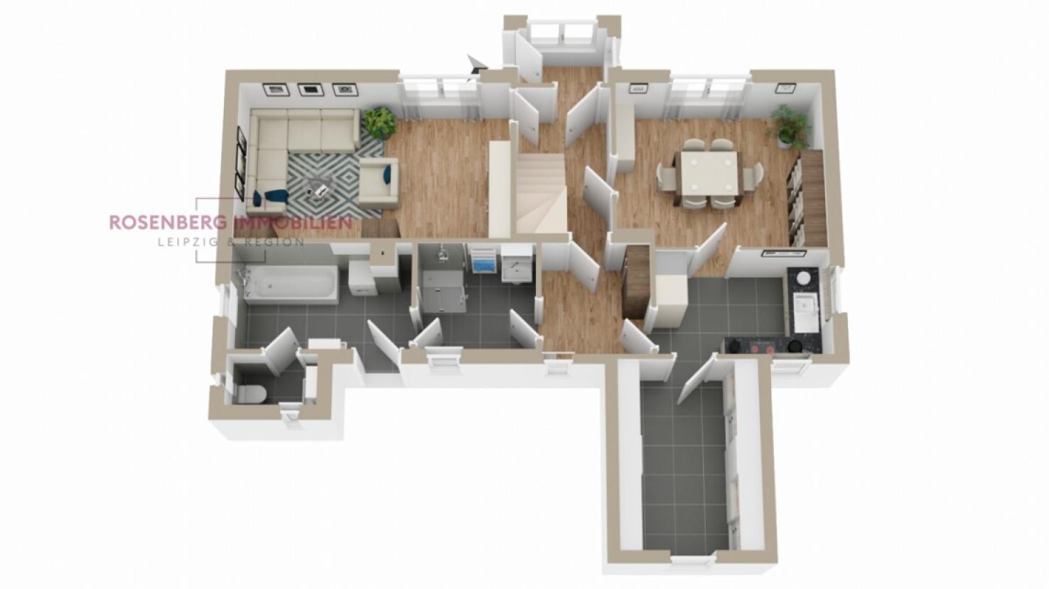 Immobilie in Döbeln zu verkaufen_Grundriss EG