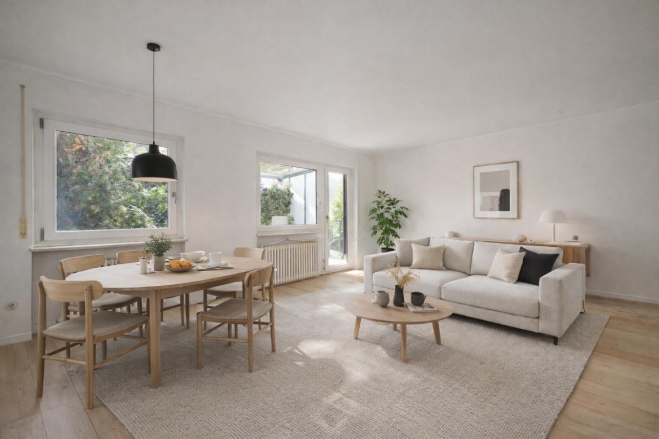 Wohnzimmer Visualisierung