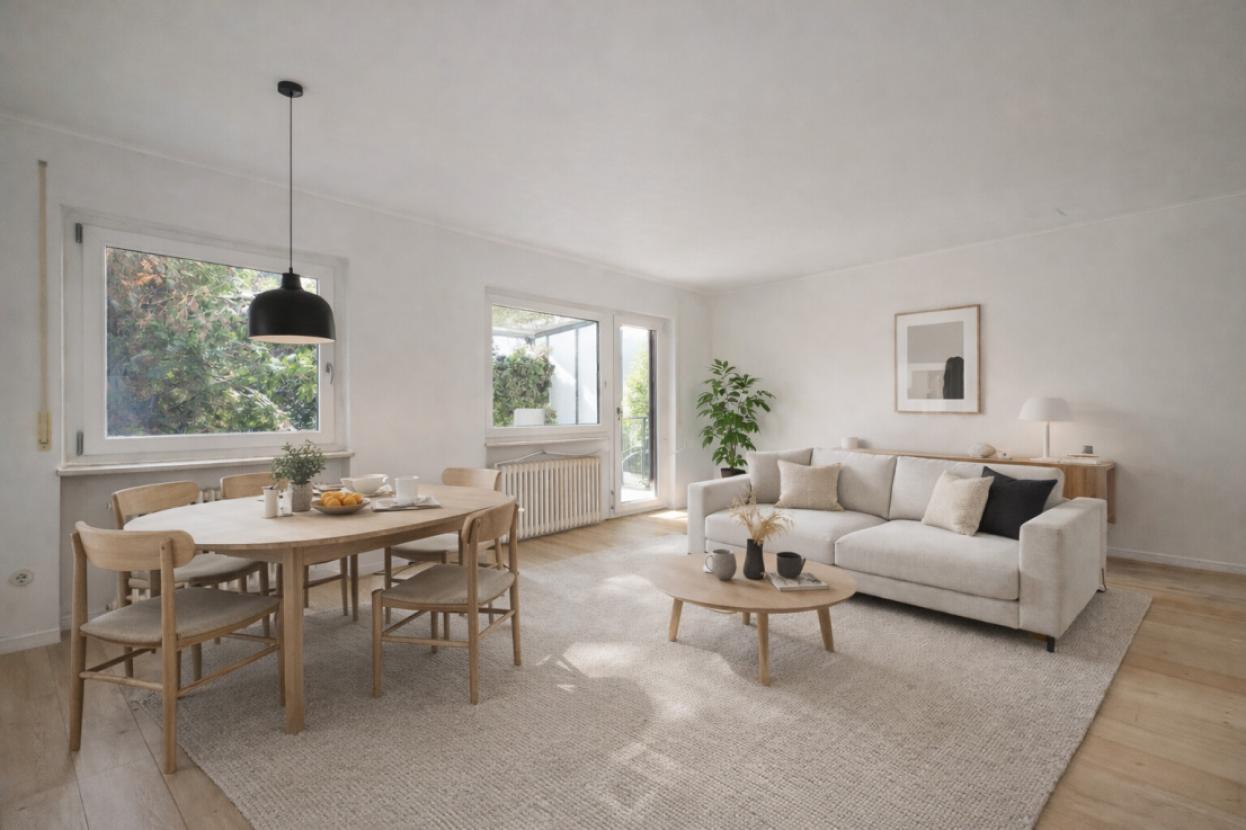 Wohnzimmer Visualisierung