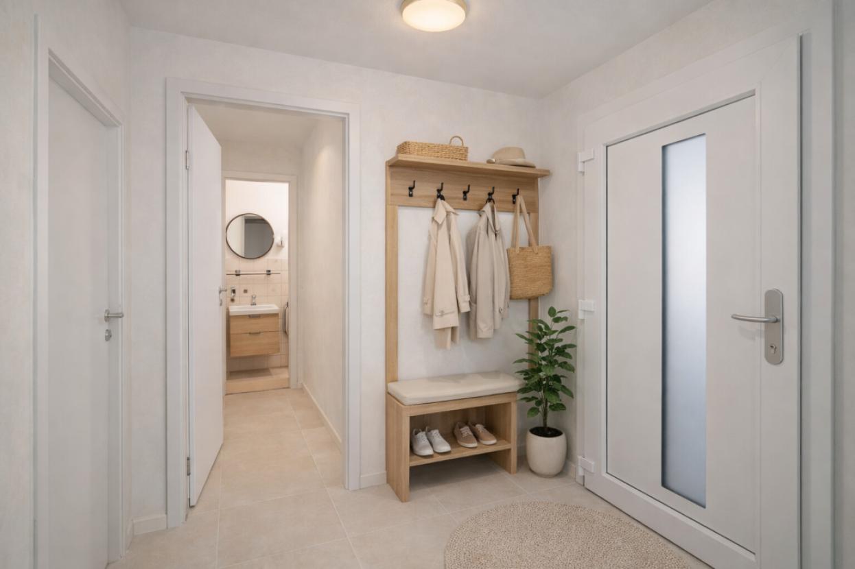 Eingangsbereich Visualisierung