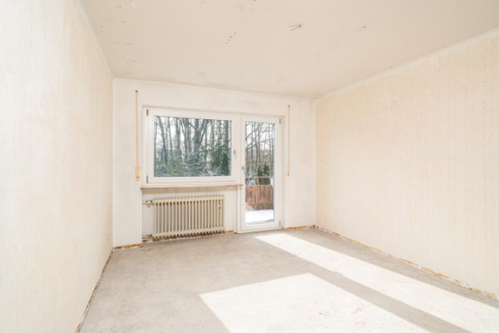Schlafzimmer mit Balkon